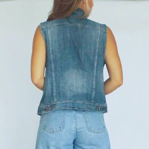 J Crew Denim Vest